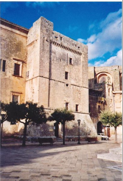 Tricase - Uno scorcio di palazzo Gallone Tricase - Uno scorcio di palazzo Gallone